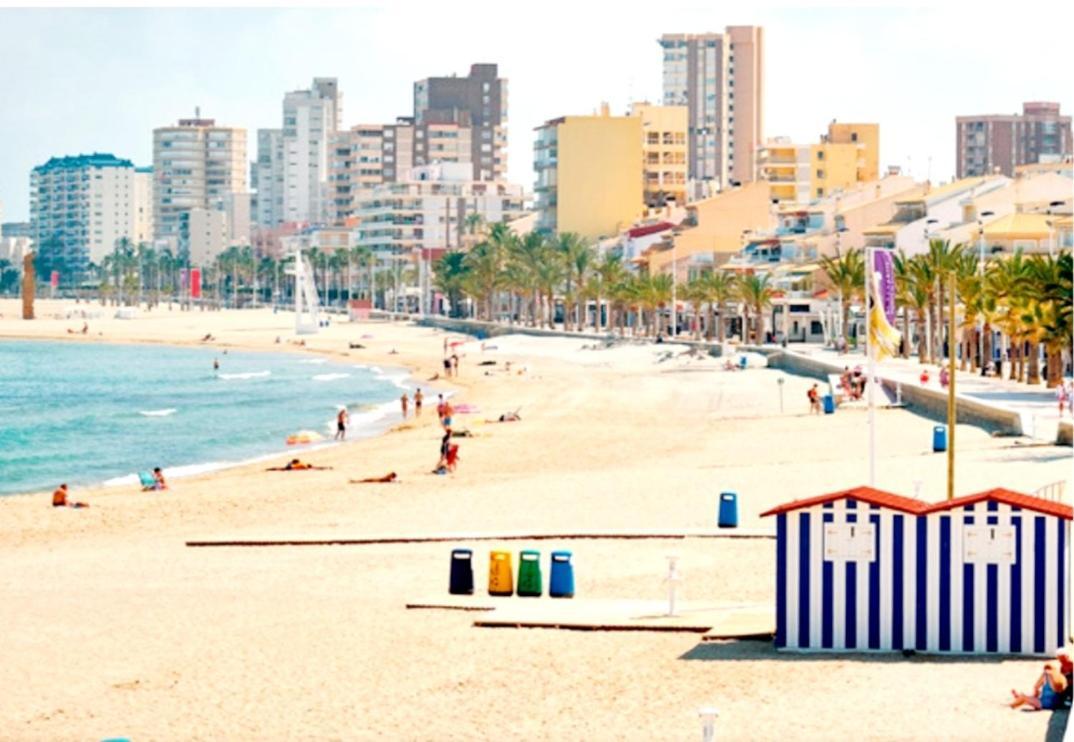 Sunny Duplex In Front Of Campello Beach El Campello Buitenkant foto